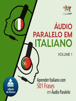 cover image of Aprender Italiano com 501 Frases em udio Paralelo - Volume 1